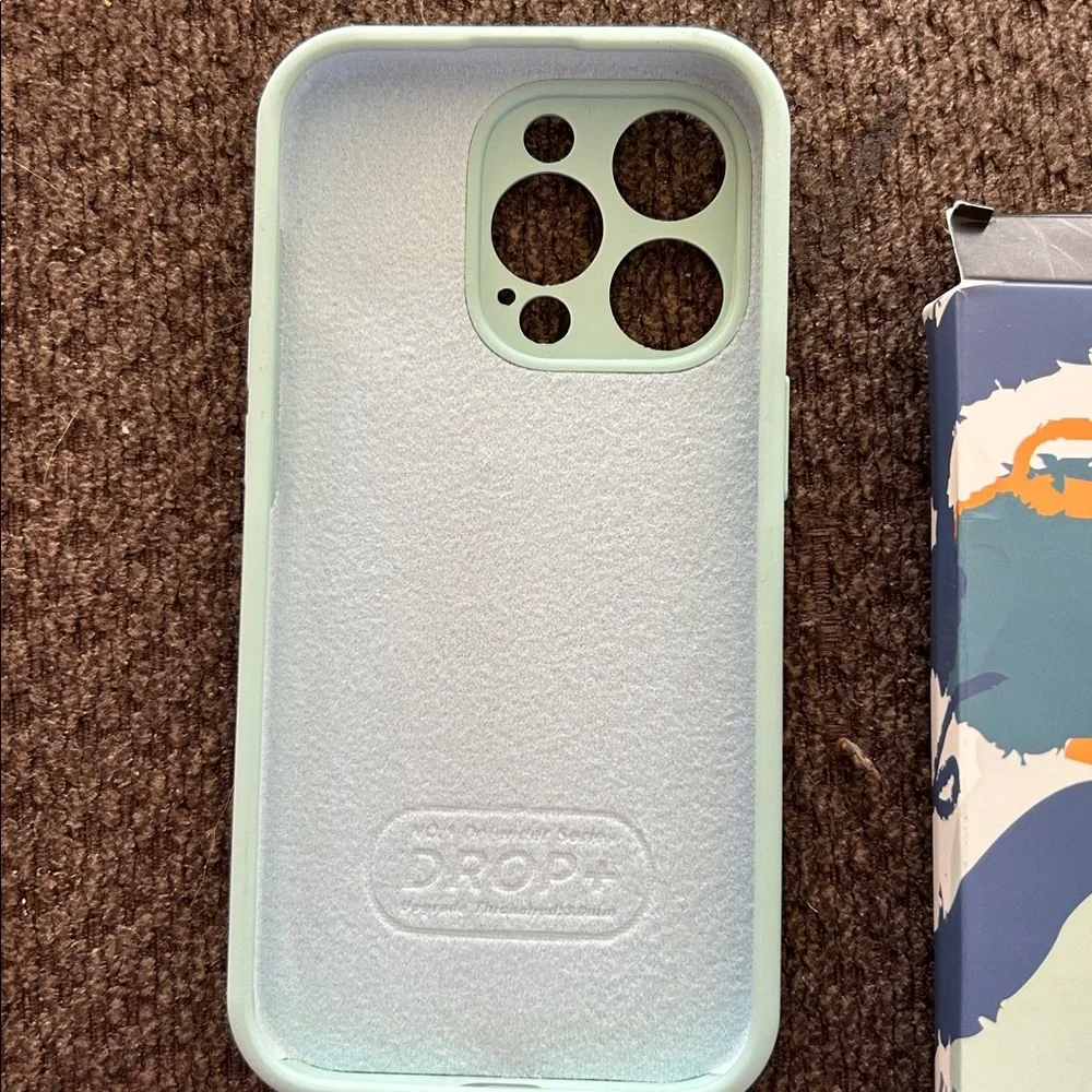 Love 3000 Silicone Case IPhone14 Pro 6.1 Mint